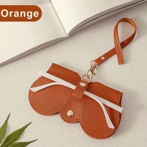 Embossed Leather Sunglasses Case NEW 🏷️